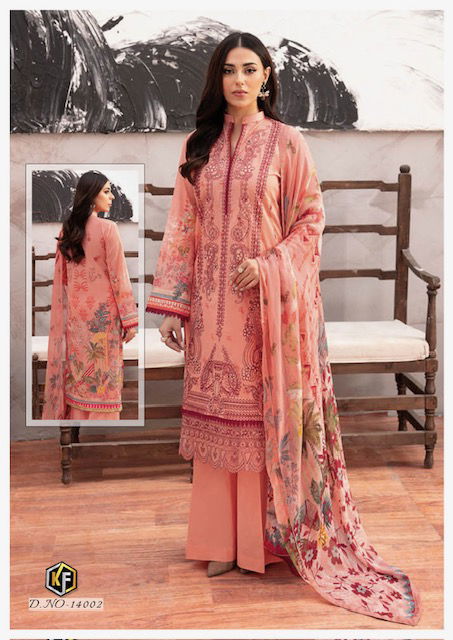 Charizma Vol 14 By Keval Classy Luxury Printed Cotton Pakistani Dress Material Orders In India
